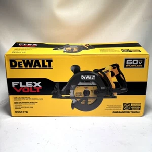 DeWalt DCS577B 60V MAX FLEXVOLT 7-1/4" Cordless Worm Drive Style Saw (WMP011673) - Picture 1 of 7