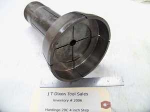 Hardinge 20C 4In Extra deep Step Chuck 4-3/8 Bore Inv#2006 - Picture 1 of 1