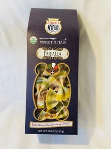 Farfalla Pasta Organic Multicolor Rainbow Torino 8.8 oz Bow ties - Picture 1 of 5