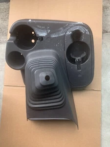 98-01 Dodge Ram 1500 2500 3500 2WD Floor Console Cup Holder Manual Shifter OEM - Picture 1 of 14