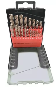 Set 21 pezzi punte per trapano cobalto 1/16"-3/8" M35 Co punte per trapano in metallo - Foto 1 di 9