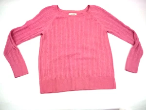 Sonoma Lifestyle Womens Long Sleeve 3 Buttons on Shoulder Pullover Sweater L - Picture 1 of 18