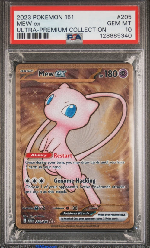 Pokémon TCG Professional Sports Authenticator (PSA) Grade 10