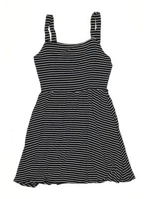 Lily Rose 女孩黑色连衣裙 M 青春 — 第 1/2 张图片