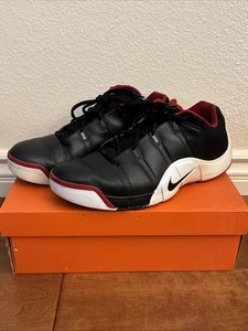 Nike Air Witness Low Negro Universitario Rojo Blanco Zapatos de Baloncesto Tenis para Hombres 13 - Imagen 1 de 24