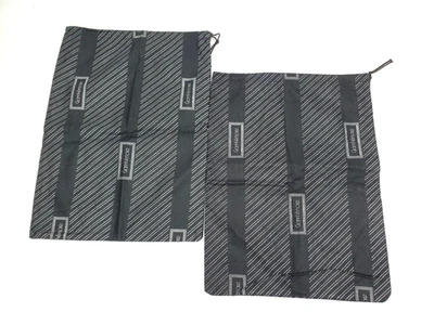 Par de bolsas antipolvo vintage años 80 Gianni Versace con cuerda Italia Foto 1 de 4