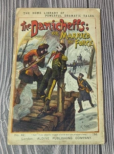 Die Danicheffs oder mit Gewalt verheiratet - SELTENER 1880er Groschenroman - Alexandre Dumas - Bild 1 von 4