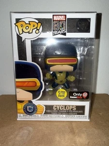 Funko Pop 80Years Marvel X-Men - Cyclops #502 Glow in the dark Edition.protector - Picture 1 of 6