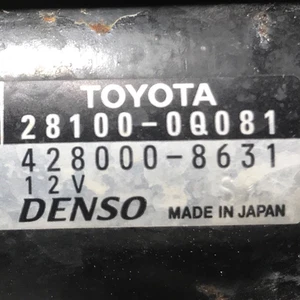 281000Q081 Motor de arranque TOYOTA YARIS 1.0 Ber 5p/b/998cc - Imagen 1 de 4