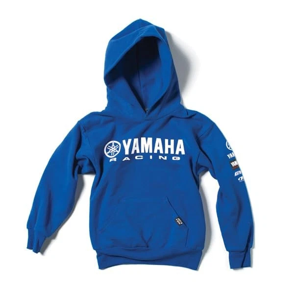 Factory Effex 19-83234 Yamaha Racing Youth Pullover Hoodie Blue (L) - Image 1 of 1