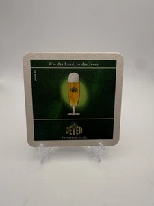 Jever Brewery Beer Coaster Ale Free Ship Lager Pilsner Stout - Picture 1 of 2