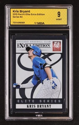 2013 Panini Elite Extra Edition Series: #  2 Kris Bryant MBA 9 MINT - Image 1 of 4