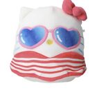 SQUISHAMALLOW 6.5&quot; Sanrio Hello Kitty ummer Swimsuit PLUSH NEW