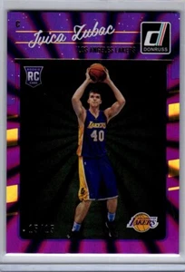 Panini Donruss Ivica Zubac Purple Rookie Color Match /15 SSP - Picture 1 of 2