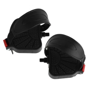 Exercise Bike Pedals Bicycle Accessories for Adult Bikes Locking - Picture 1 of 12