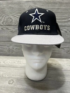 Vintage Dallas Cowboys New Era eng anliegender Hut Größe 7 Originaletikett Beschreibung lesen - Bild 1 von 7