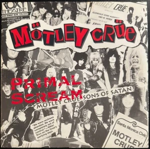 Motley Crue - Primal Scream (7" Single) - Imagen 1 de 4