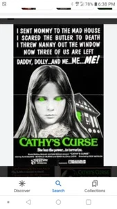 Cathy's Curse 1977 DVD - Picture 1 of 4