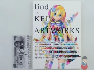 Artbook - Find KEI Artworks - Vocaloid Illustration Bishojo Book - Picture 1 of 5