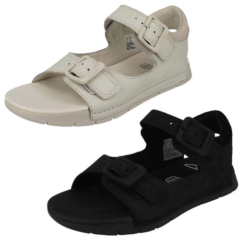 Bambini Clarks Doppia Fibbia Sandali Baha Spiaggia K