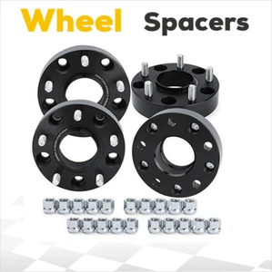5X5.5" Wheel Spacers Adapters 1.5" Hub Centric M14X1.5 For 2012-2018 Ram 1500 - Picture 1 of 11