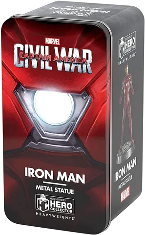Marvel Heavyweights Collection Iron Man Metal Figurine Hero Collector Cover