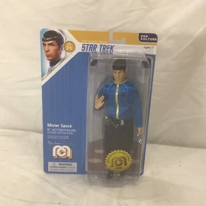 2018 Mego Classics Star Trek Mr Spock Figure Retro Reissue MOC Carded Sealed NEW - Picture 1 of 2