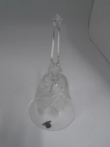 Vintage SKLO Bohemia Tschechische Kristallglocke 16 cm hoch - Bild 1 von 7
