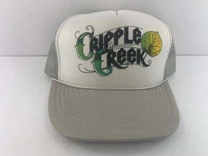 Cripple Creek Truckermütze Mesh Druckknopflasche grau & weiß - Bild 1 von 4