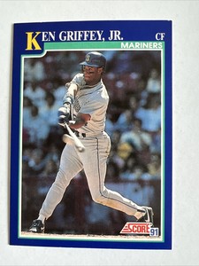 SCORE 1991 MLB Card KEN GRIFFEY JR.  #2 EX! ⚾️