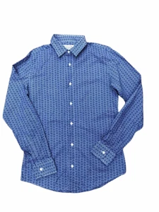Martin Margiela SS 2007 Men Purple - Navy Shirt Size III Medium - Picture 1 of 5
