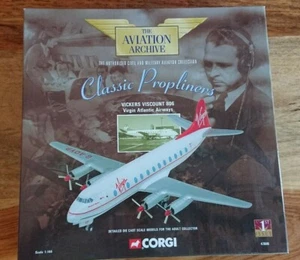 Corgi 47606 Vickers Viscount 806 VIRGIN ATLANTIC AIRWAYS 1st Issue - Picture 1 of 3