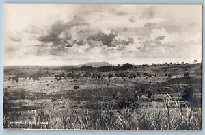 Sierra Leone Postcard Savannah With Farms c1910 Antique Unposted RPPC Photo - Picture 1 of 2