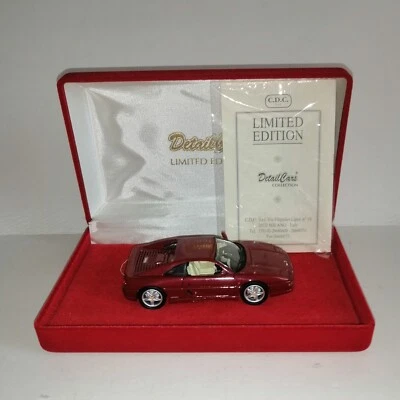 FERRARI F355 1995 EDIZIONE LIMITATA  DETAILCARS SCALA 1/43 - Immagine 1 di 3