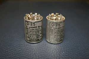 2 - VINTAGE EARLY UTC O-25 AUDIO MIC/LINE TRANSFORMERS / PAIR - Picture 1 of 5