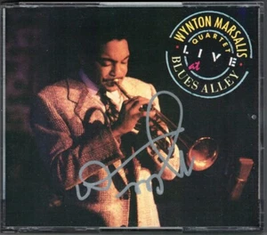Wynton MARSALIS Signiert LIVE AT BLUES ALLEY 2CD Knozz-Moe-King Just Friends CBS - Bild 1 von 1