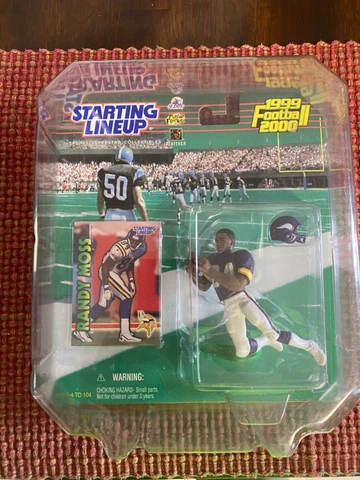 Randy Moss 1999 Starting Lineup Minnesota Vikings Figure Cover