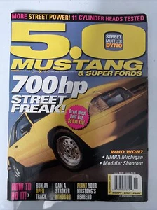 2000 November 5.0 Mustang & Super Fords Magazine 700hp Street Freak  (MH361) - Bild 1 von 3