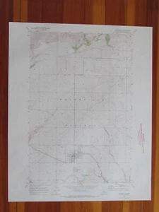 Waterville Washington 1972 Original Vintage USGS Topo Map - Picture 1 of 1