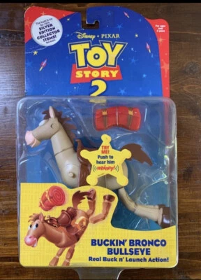 *Nuevo* Disney Toy Story 2 Buckin Bronco Bullseye Edición Plateada De Colección *Sin abrir Foto 1 de 4