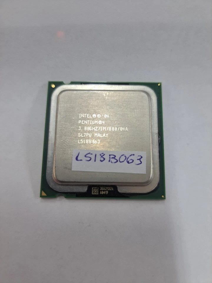 Procesador Intel Pentium 4 (SL7PU) 3.00GHz/1M/800/04A (87) - Imagen 1 de 1