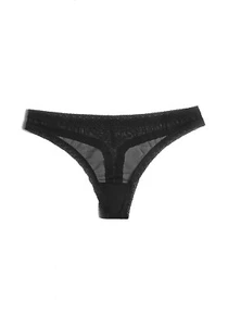 Blush Lingerie The Mesh Lace Trim Thong Panty - 0259622 - Picture 1 of 6