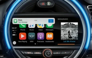 BMW MINI WIRELESS APPLE CARPLAY ANDROID AUTO REAR CAMERA USB RETROFIT MMI BOX - Picture 1 of 3