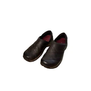 Merrell Jovilee Espresso Brown Women's Lattice Leather Slip Ons Size 8 - Picture 1 of 8