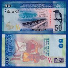 SRI LANKA (CEYLON) 50 RUPEE (2019)  P-124 UNC Banknotes