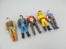 M.A.S.K. Kenner Lot 5 Action Figures Brad Turner Bruce Sato Sly Rax Cliff Dagger