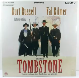 LaserDisc Tombstone Kurt Russel Val Kilmer Laser Disc PAL UK Neuf New Sealed - Afbeelding 1 van 2