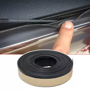 Rubber Seal Strip Car Front Rear Side Window Trim Edge Moulding Weatherstrip Kit - Picture 1 of 12