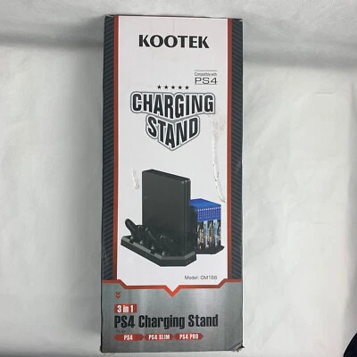 Kootek Vertical Stand for PS4 Pro with Cooling Fan, Controller Charging Station - Image 1 of 3