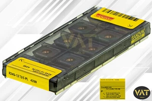 10x Sandvik R245-12T3E-PL 4330 per lavorazione ghisa e acciaio nuovo - Foto 1 di 1